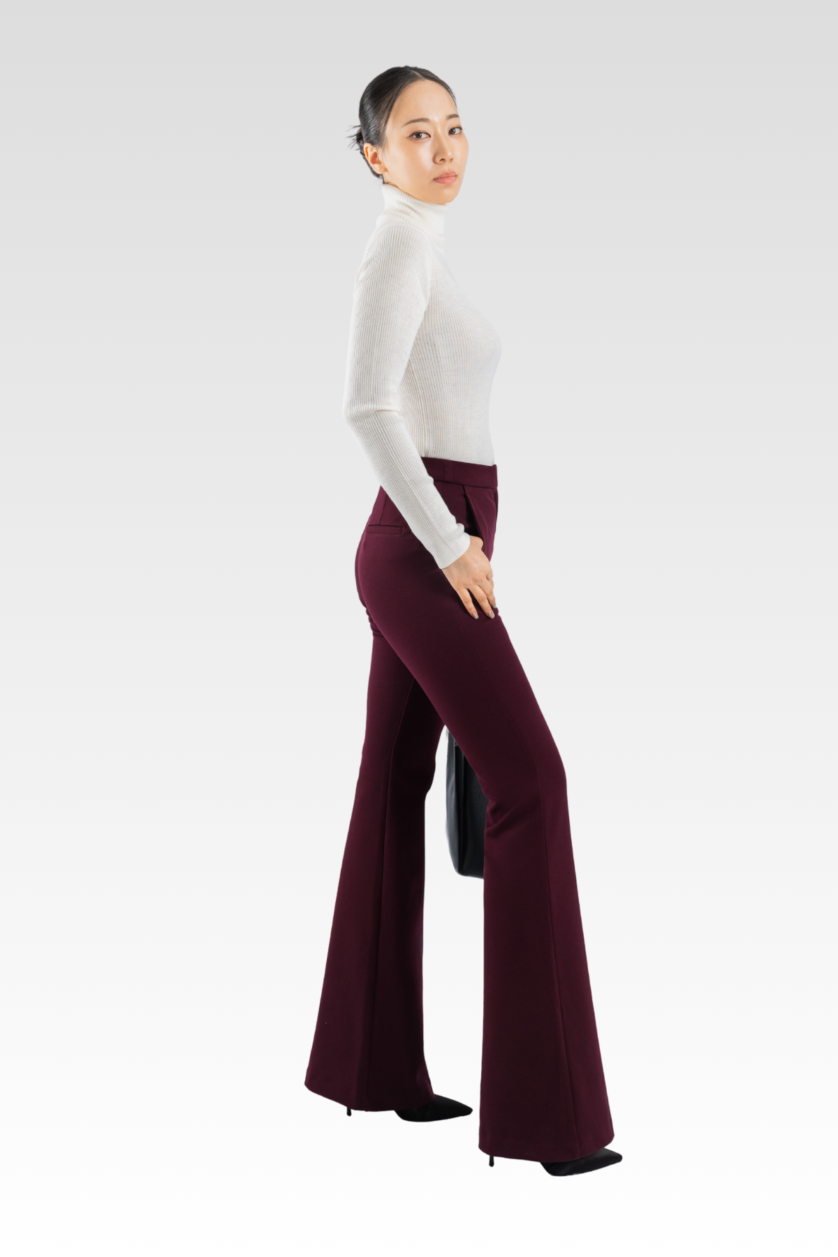 Ponte Flared Trousers