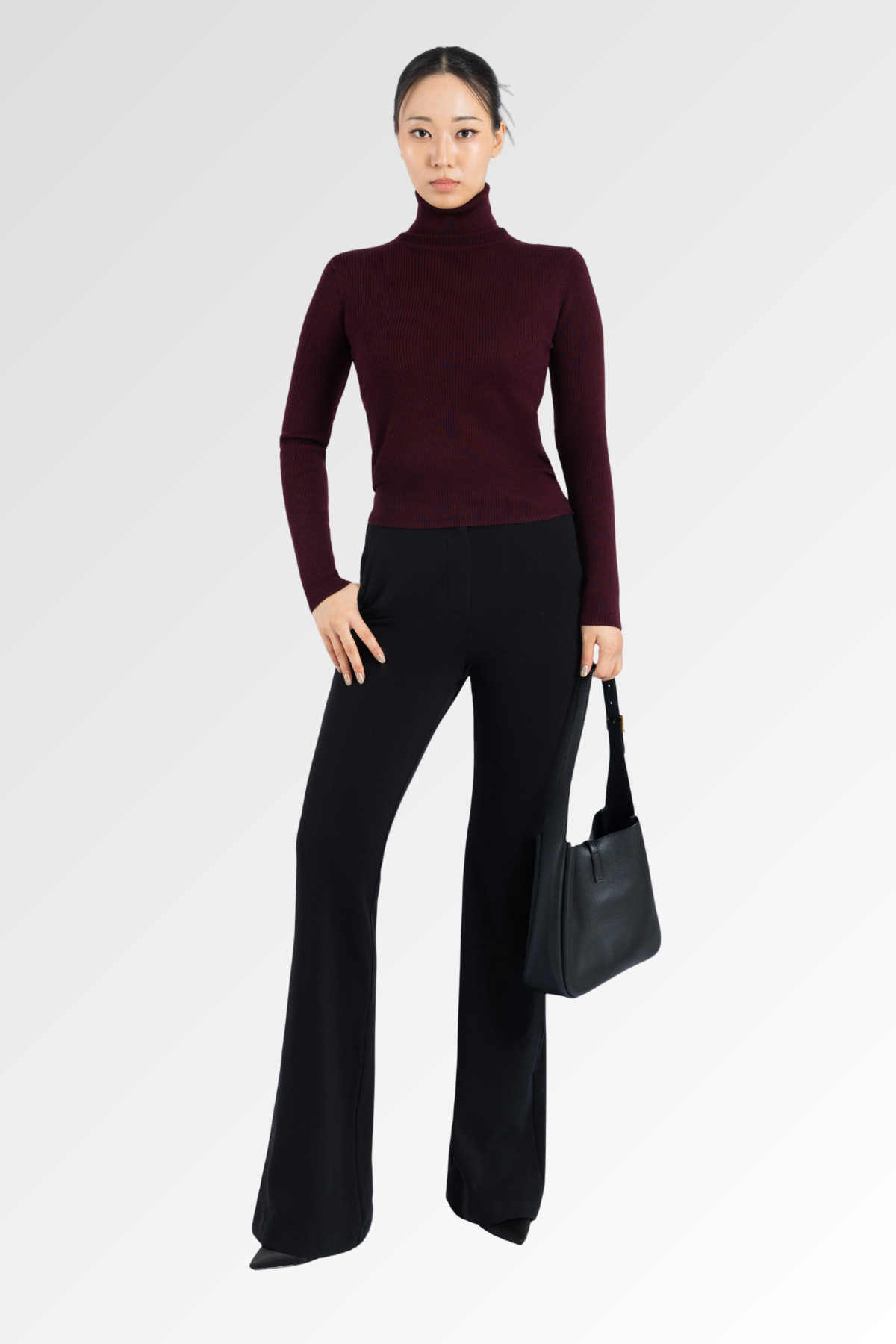 Ponte Flared Trousers